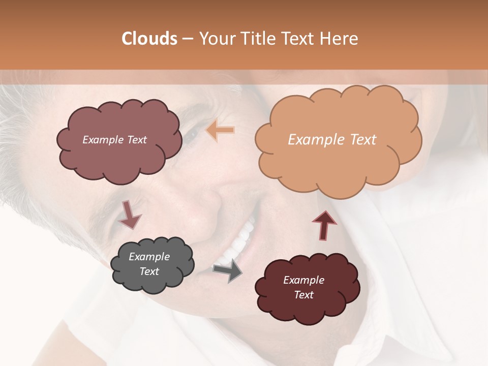 Hugging Couple Male PowerPoint Template