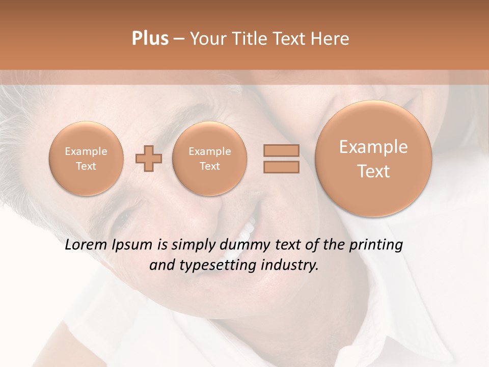Hugging Couple Male PowerPoint Template