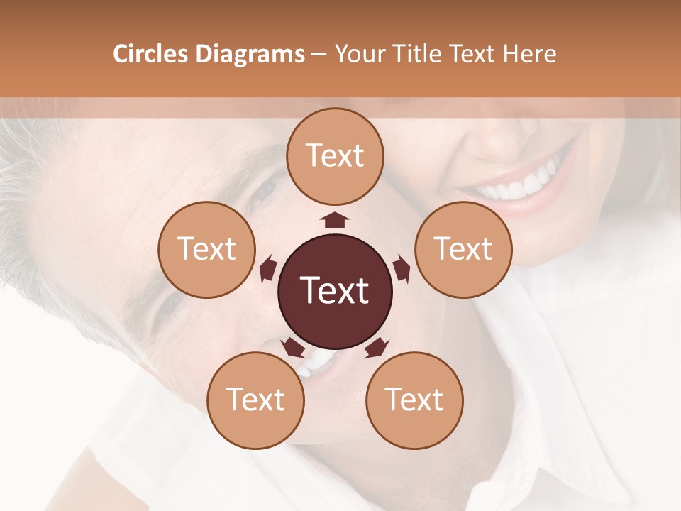 Hugging Couple Male PowerPoint Template