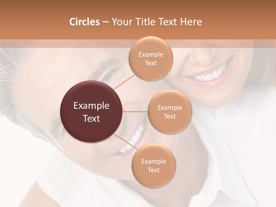 Hugging Couple Male PowerPoint Template