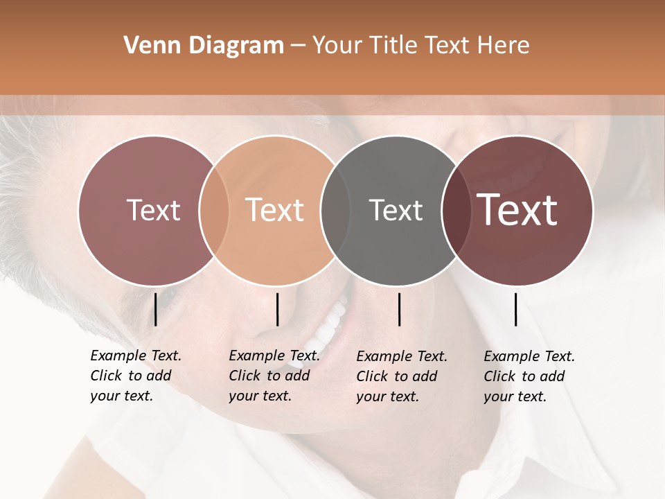 Hugging Couple Male PowerPoint Template