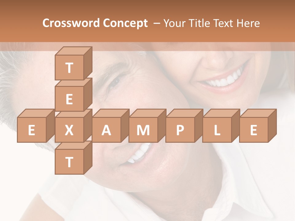 Hugging Couple Male PowerPoint Template