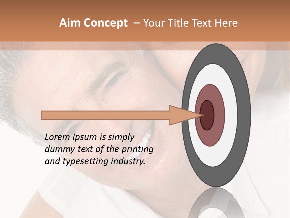 Hugging Couple Male PowerPoint Template