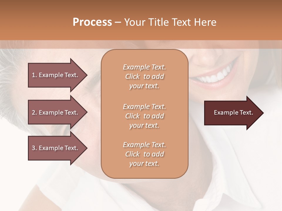 Hugging Couple Male PowerPoint Template