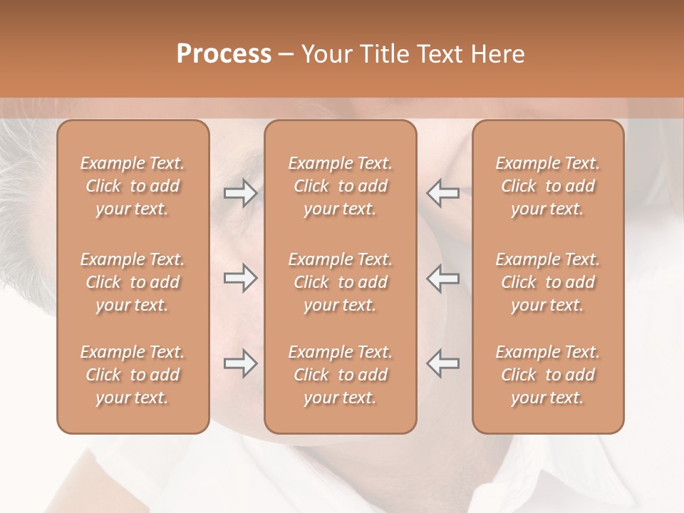 Hugging Couple Male PowerPoint Template