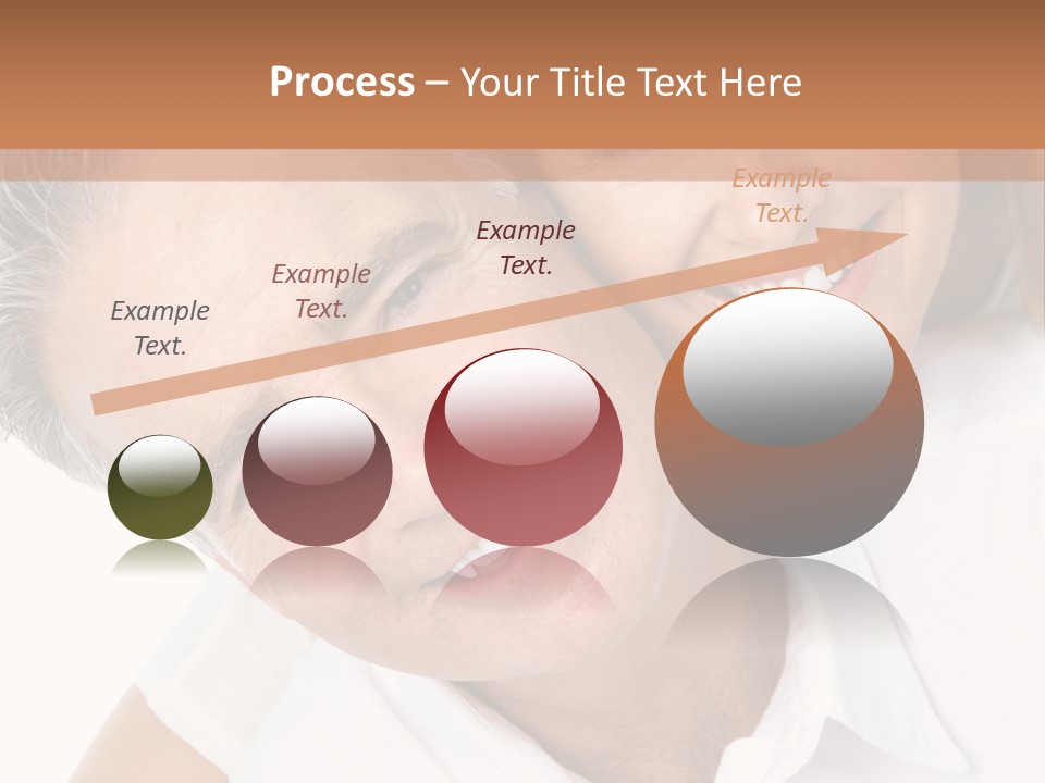 Hugging Couple Male PowerPoint Template