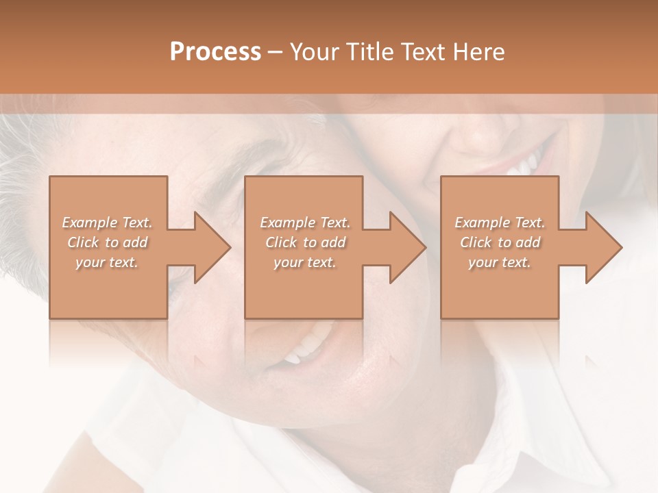 Hugging Couple Male PowerPoint Template