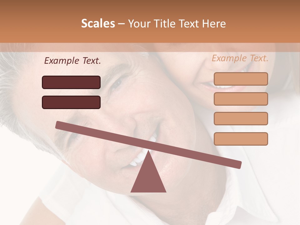 Hugging Couple Male PowerPoint Template