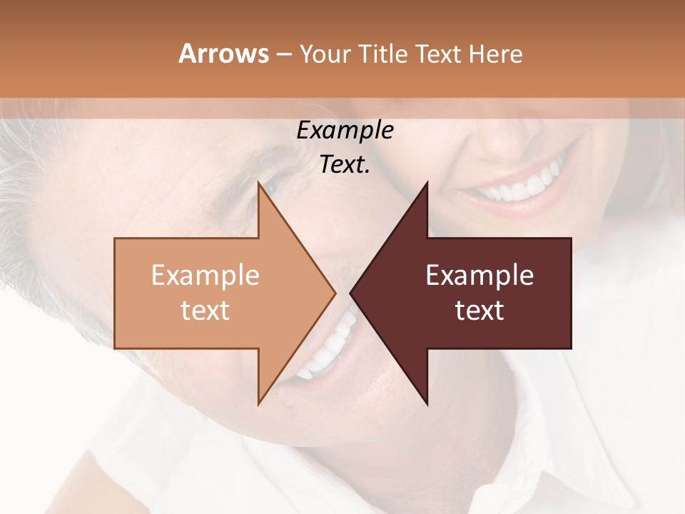 Hugging Couple Male PowerPoint Template