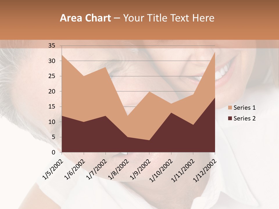 Hugging Couple Male PowerPoint Template