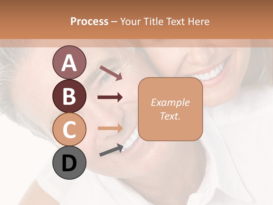 Hugging Couple Male PowerPoint Template