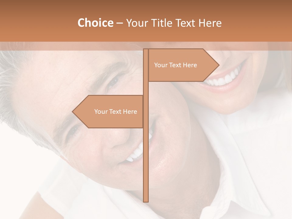 Hugging Couple Male PowerPoint Template