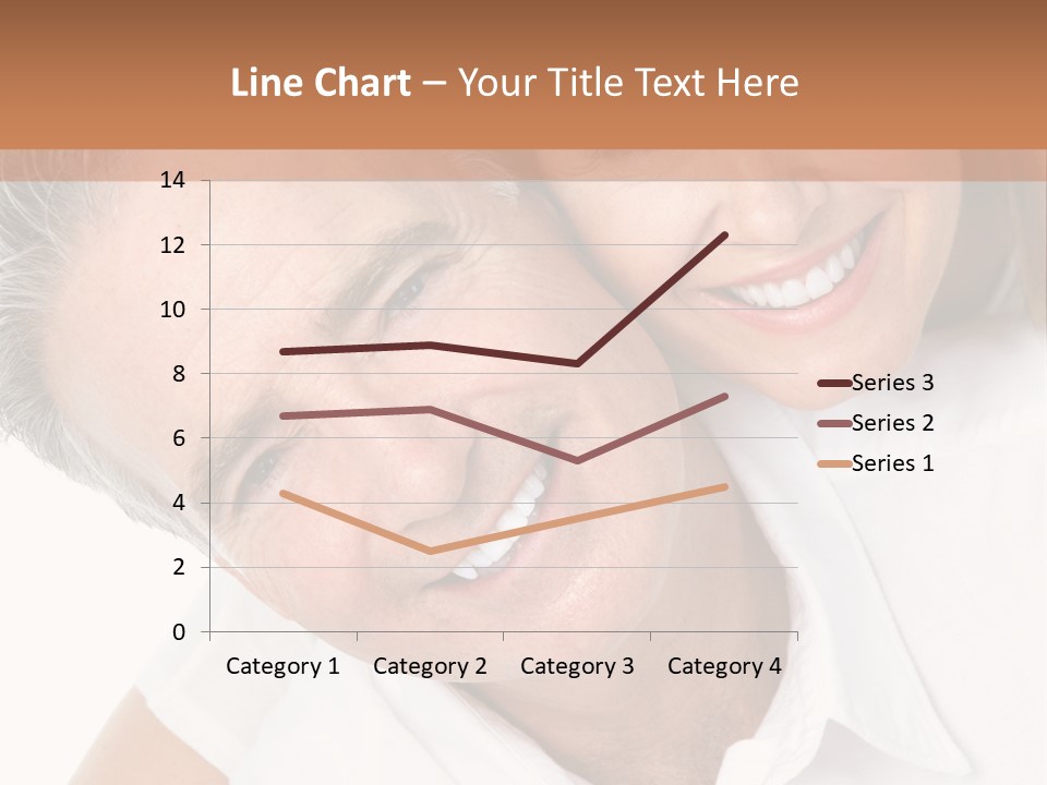 Hugging Couple Male PowerPoint Template