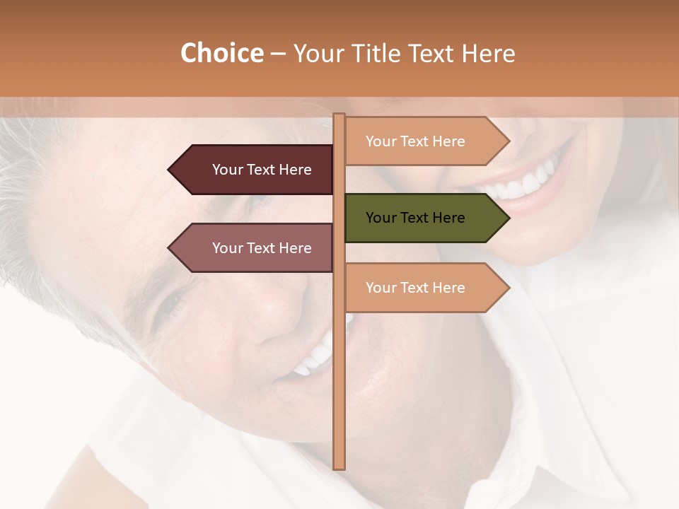 Hugging Couple Male PowerPoint Template