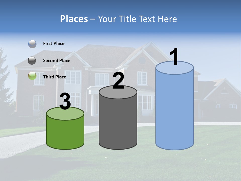 Home Exterior Building Exterior Residential District PowerPoint Template