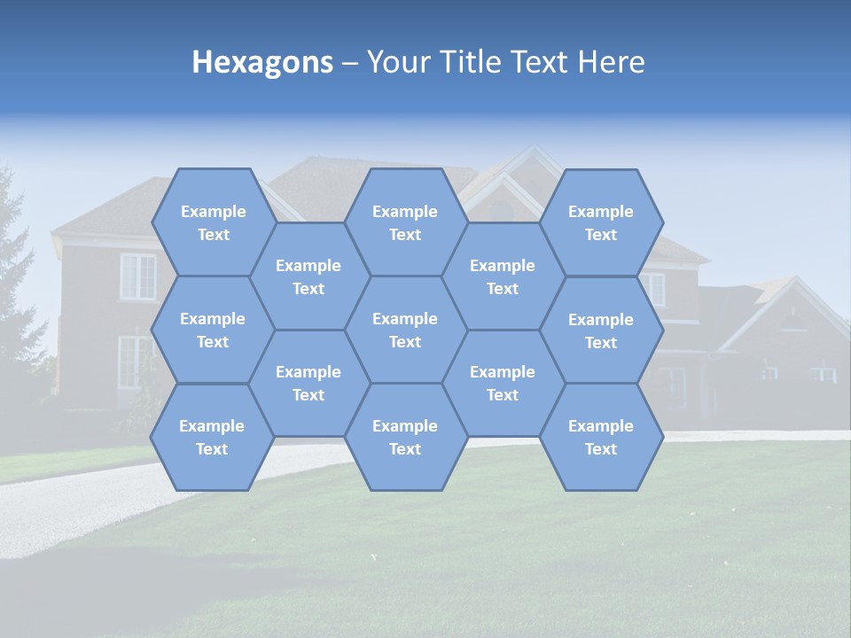 Home Exterior Building Exterior Residential District PowerPoint Template