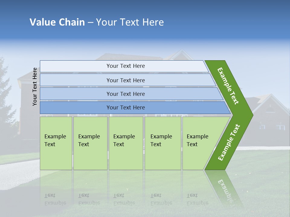 Home Exterior Building Exterior Residential District PowerPoint Template
