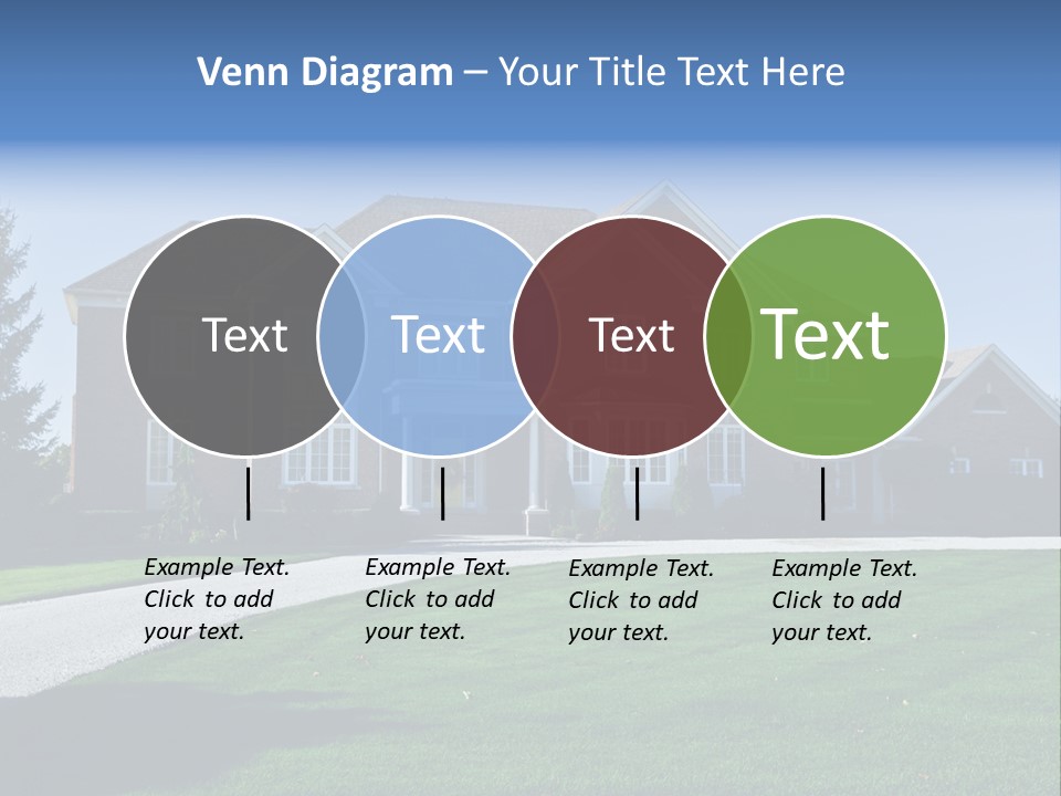 Home Exterior Building Exterior Residential District PowerPoint Template