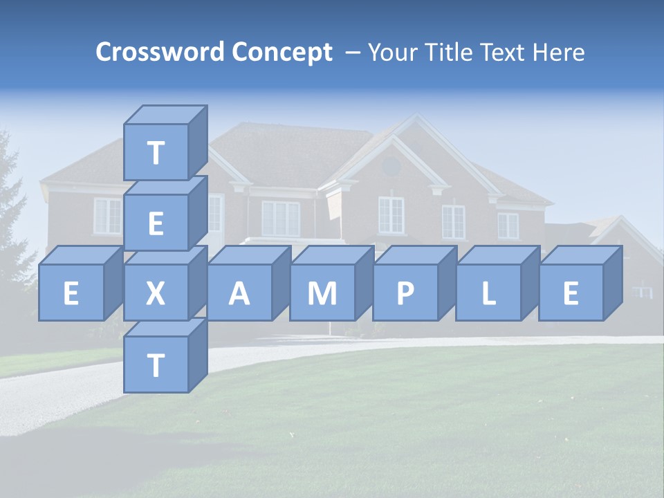 Home Exterior Building Exterior Residential District PowerPoint Template