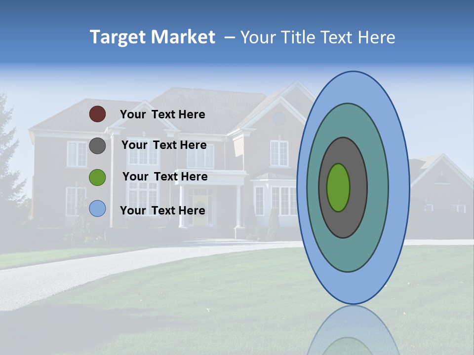 Home Exterior Building Exterior Residential District PowerPoint Template