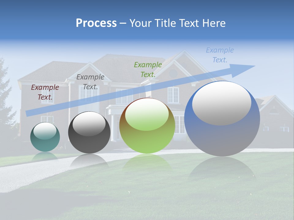 Home Exterior Building Exterior Residential District PowerPoint Template