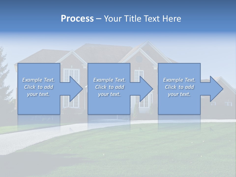 Home Exterior Building Exterior Residential District PowerPoint Template