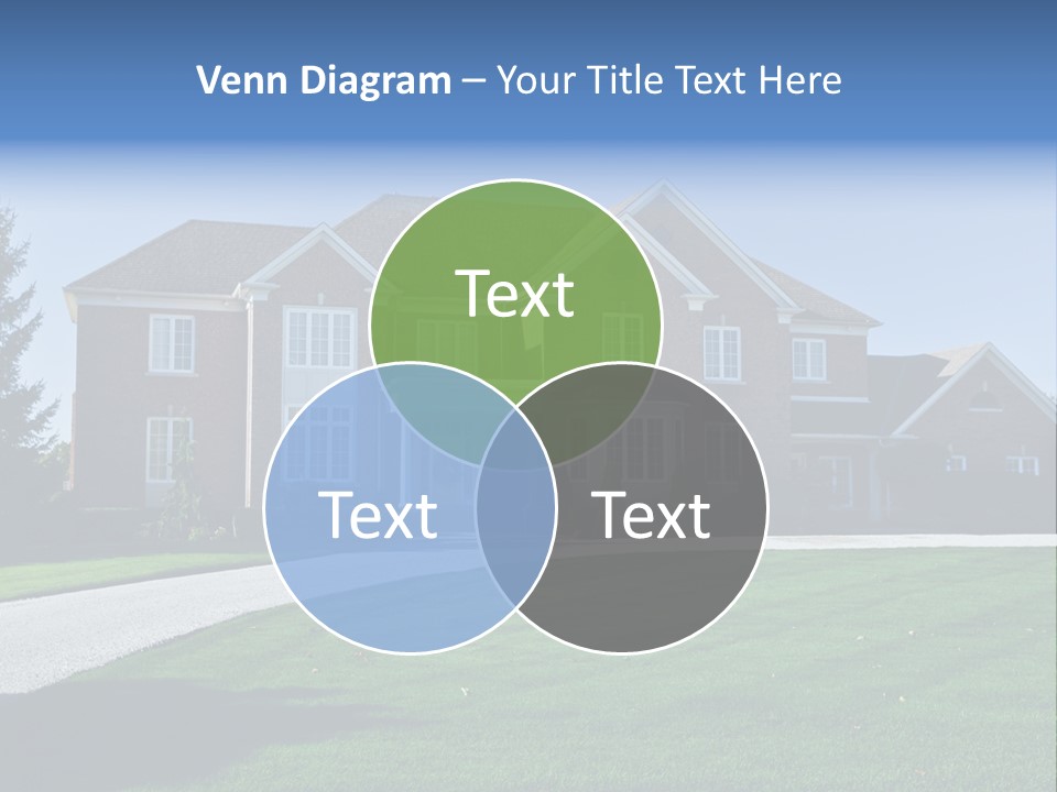 Home Exterior Building Exterior Residential District PowerPoint Template