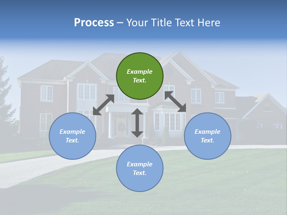 Home Exterior Building Exterior Residential District PowerPoint Template