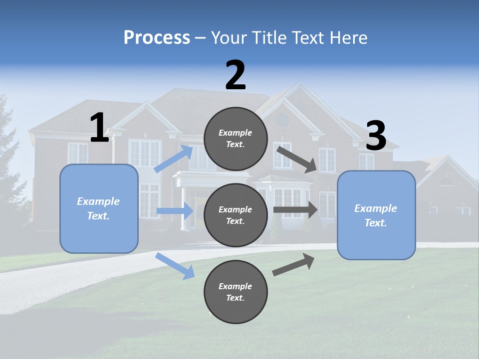 Home Exterior Building Exterior Residential District PowerPoint Template