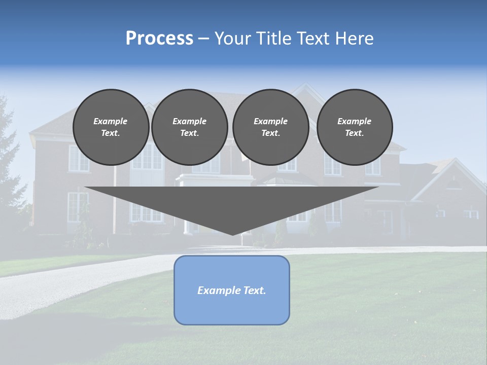 Home Exterior Building Exterior Residential District PowerPoint Template
