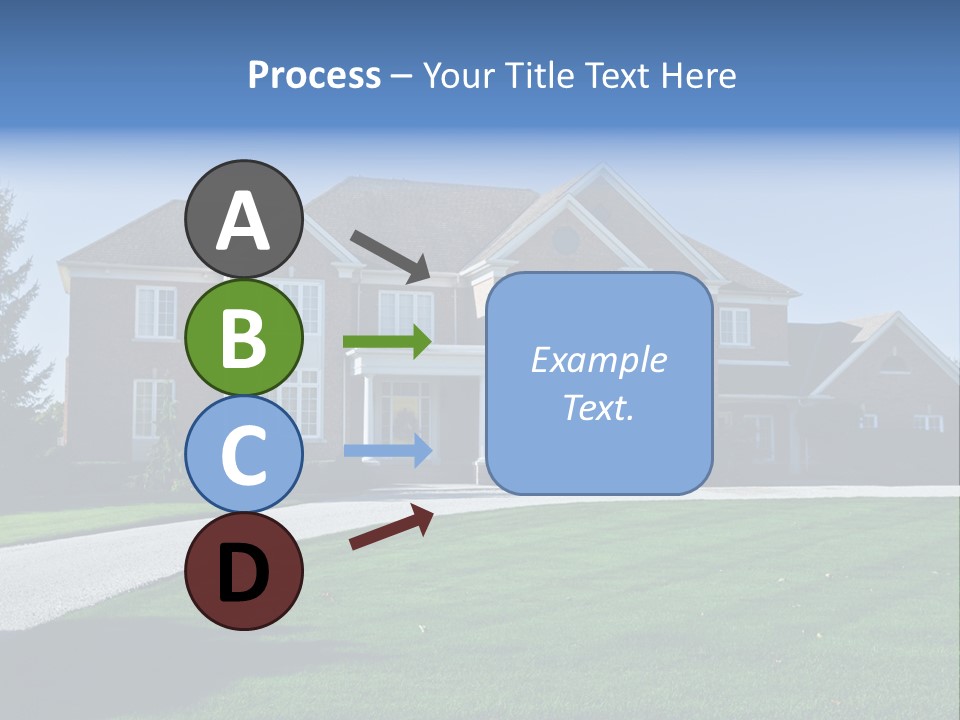 Home Exterior Building Exterior Residential District PowerPoint Template