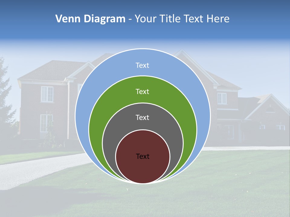 Home Exterior Building Exterior Residential District PowerPoint Template