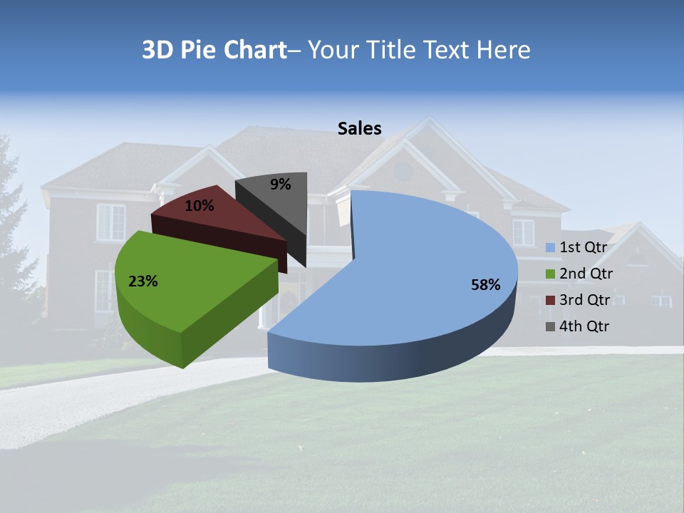 Home Exterior Building Exterior Residential District PowerPoint Template