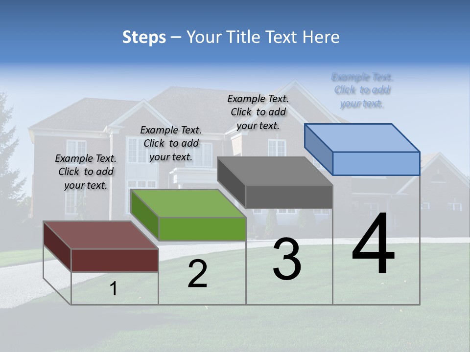 Home Exterior Building Exterior Residential District PowerPoint Template