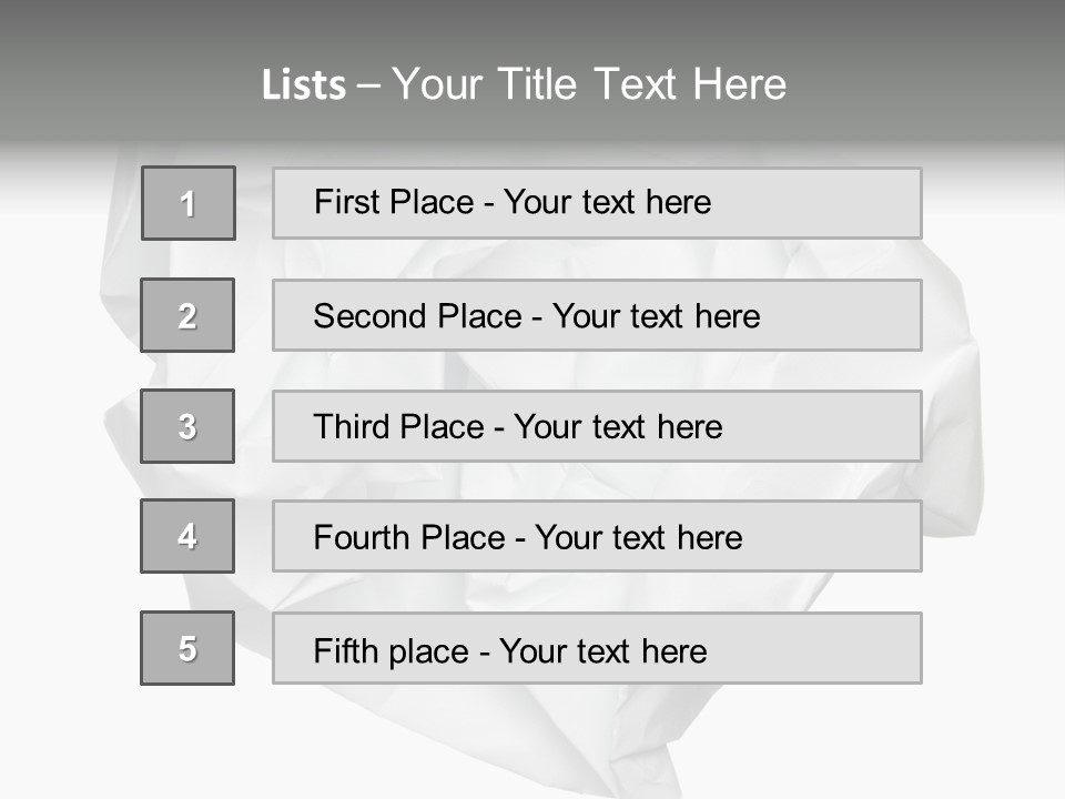Paper Note Notebook PowerPoint Template