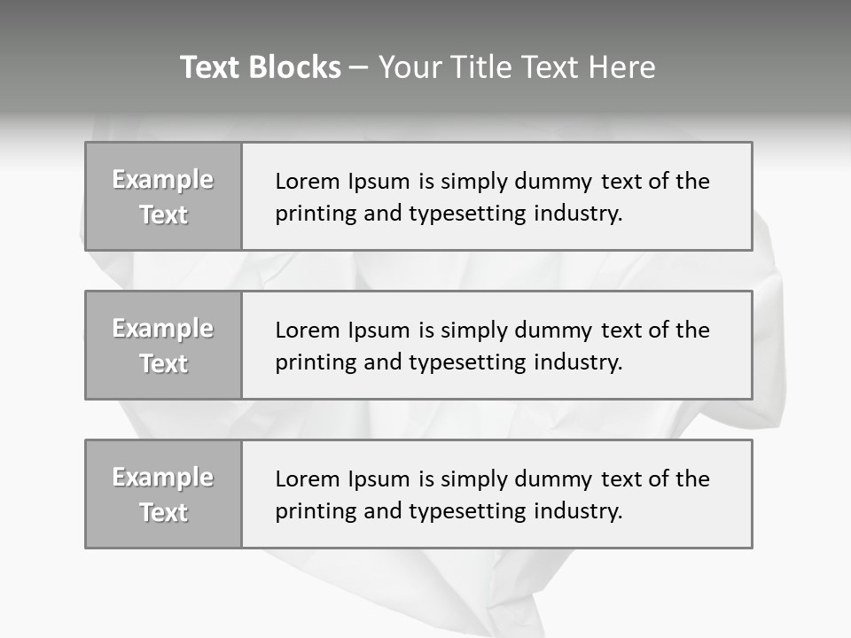 Paper Note Notebook PowerPoint Template