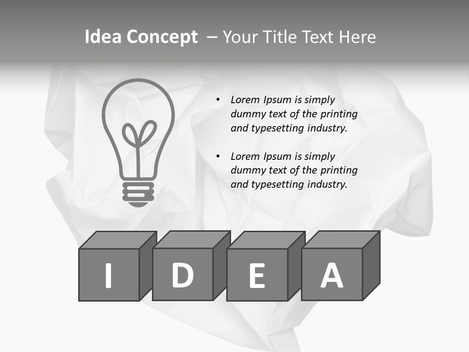Paper Note Notebook PowerPoint Template