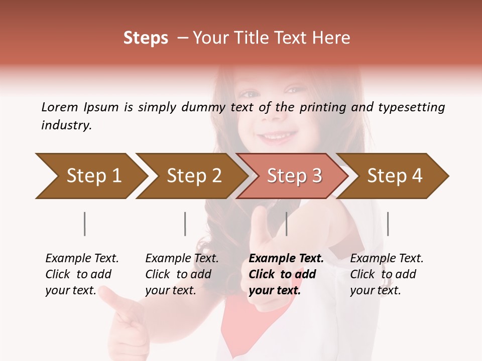 Child Arm Assure PowerPoint Template
