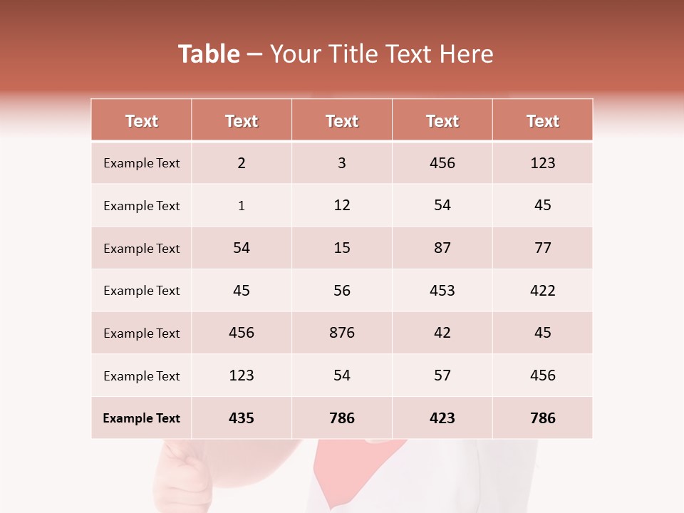 Child Arm Assure PowerPoint Template