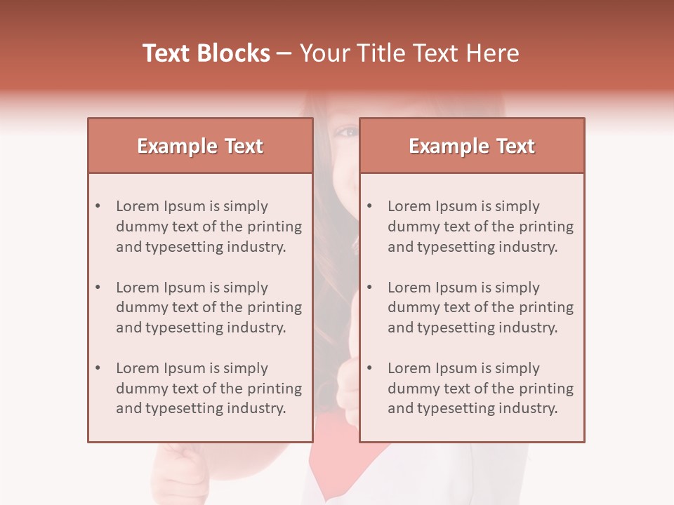 Child Arm Assure PowerPoint Template