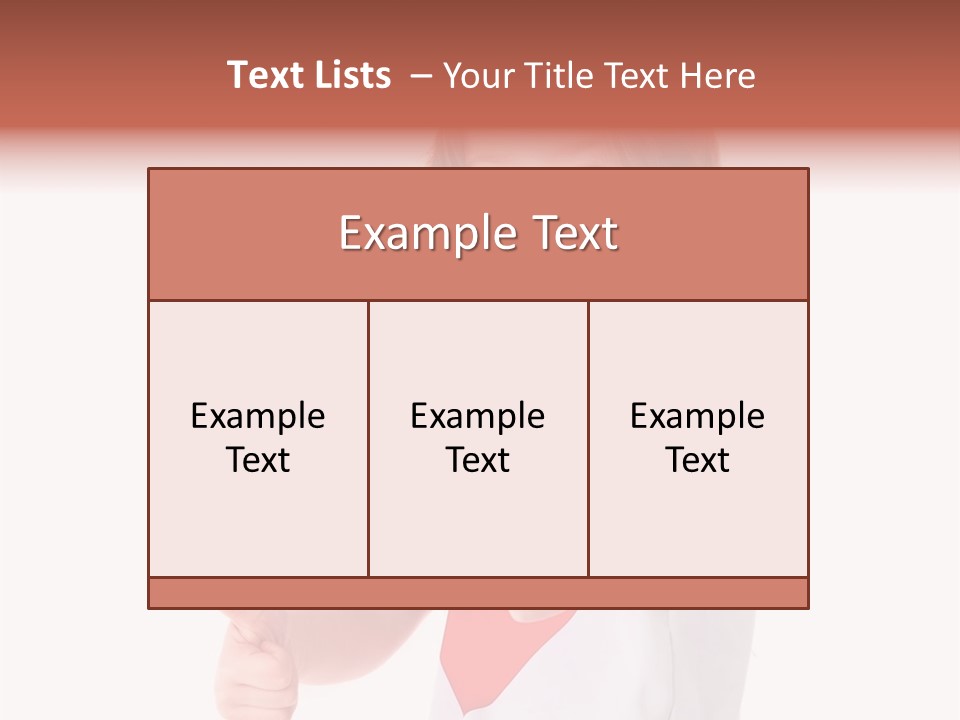 Child Arm Assure PowerPoint Template