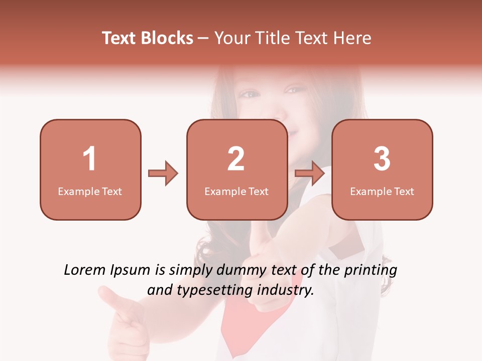 Child Arm Assure PowerPoint Template