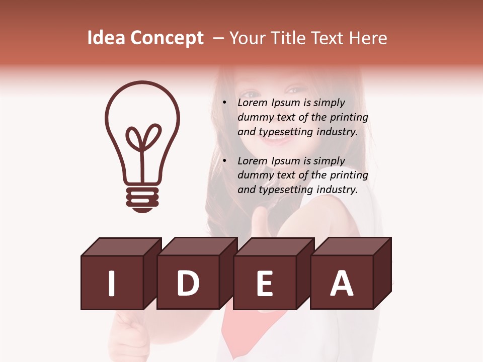 Child Arm Assure PowerPoint Template