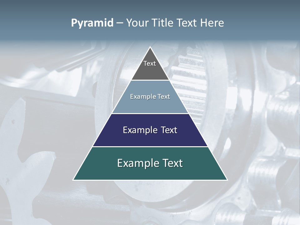 Mechanism Technology Clockwork PowerPoint Template