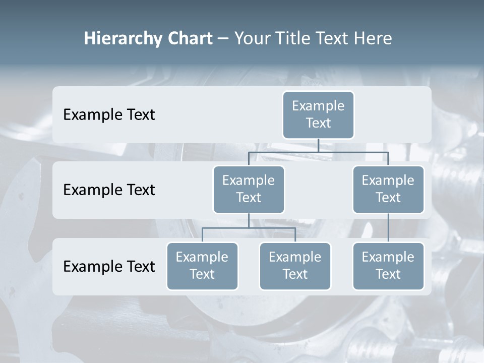 Mechanism Technology Clockwork PowerPoint Template