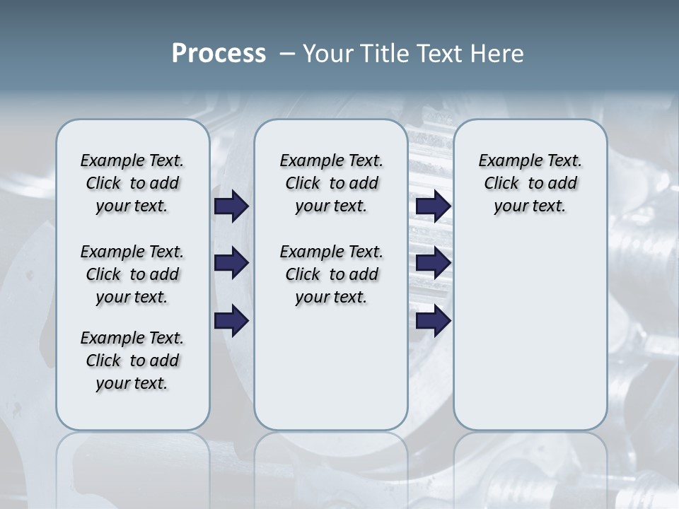 Mechanism Technology Clockwork PowerPoint Template