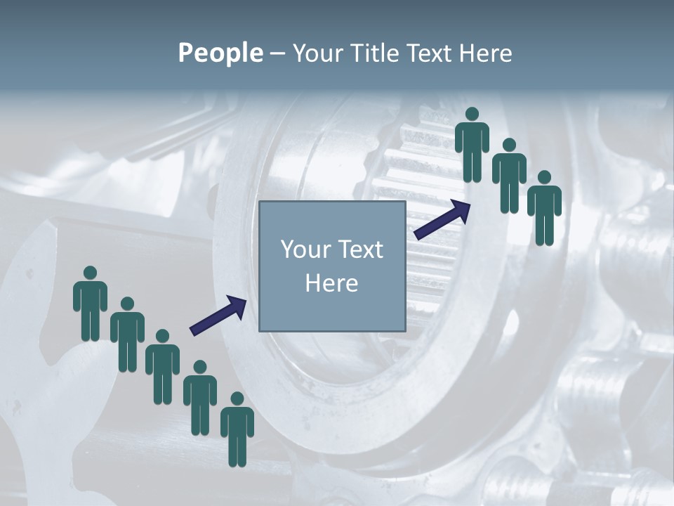 Mechanism Technology Clockwork PowerPoint Template