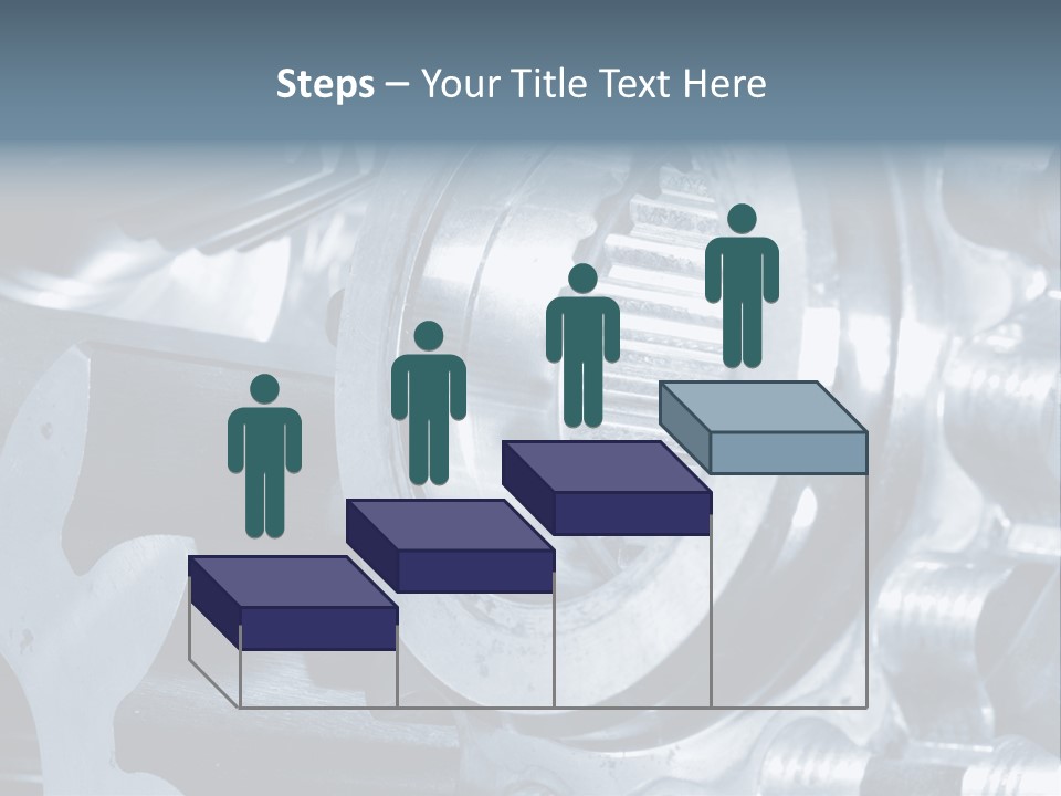 Mechanism Technology Clockwork PowerPoint Template