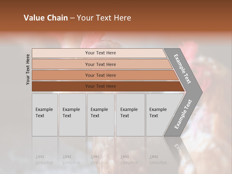 Egg Animal Leg PowerPoint Template
