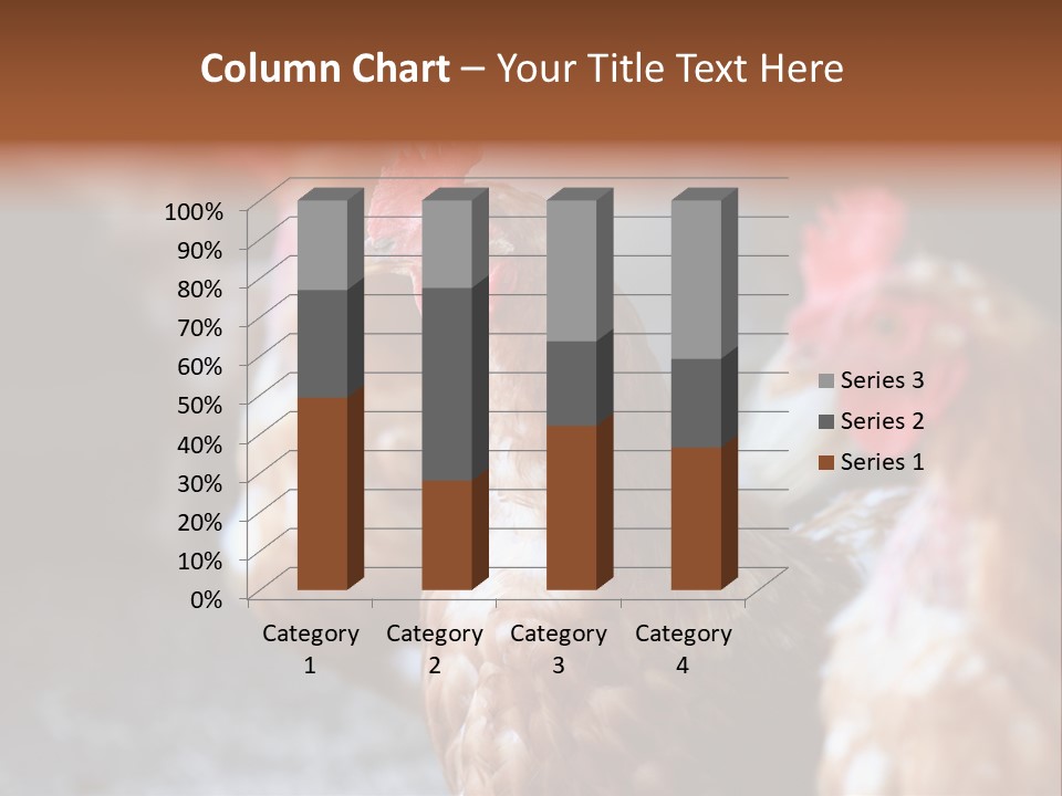 Egg Animal Leg PowerPoint Template